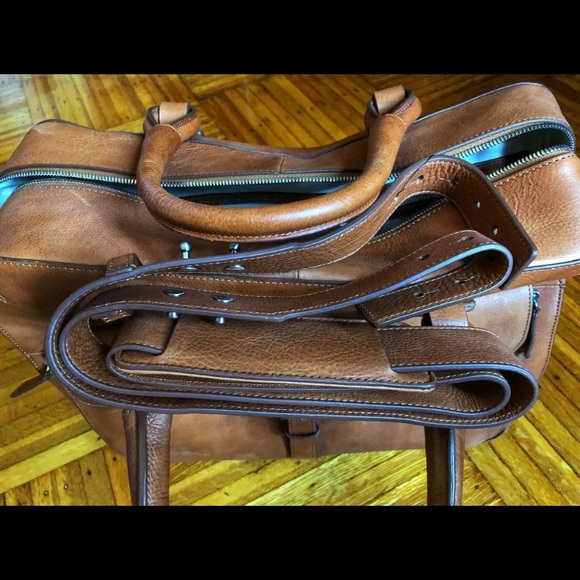 *RARE* Dunhill Bladon 24 Hour Leather Travel Bag - Picture 3 of 8